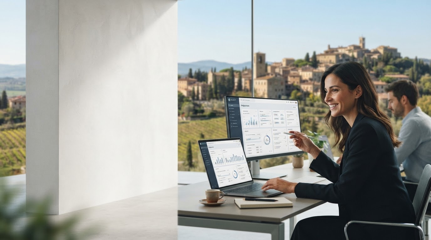 Zelantùria dashboard di analisi dati per decisioni di investimento e strategia aziendale